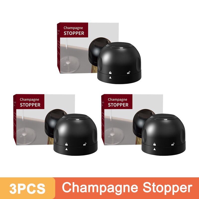 Wijn of champagne Stopper - Houd uw wijn en champagne heerlijk vers - Chique en betaalbaar