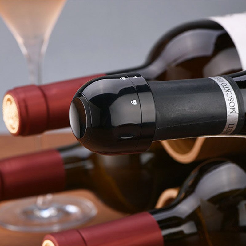 Wijn of champagne Stopper - Houd uw wijn en champagne heerlijk vers - Chique en betaalbaar
