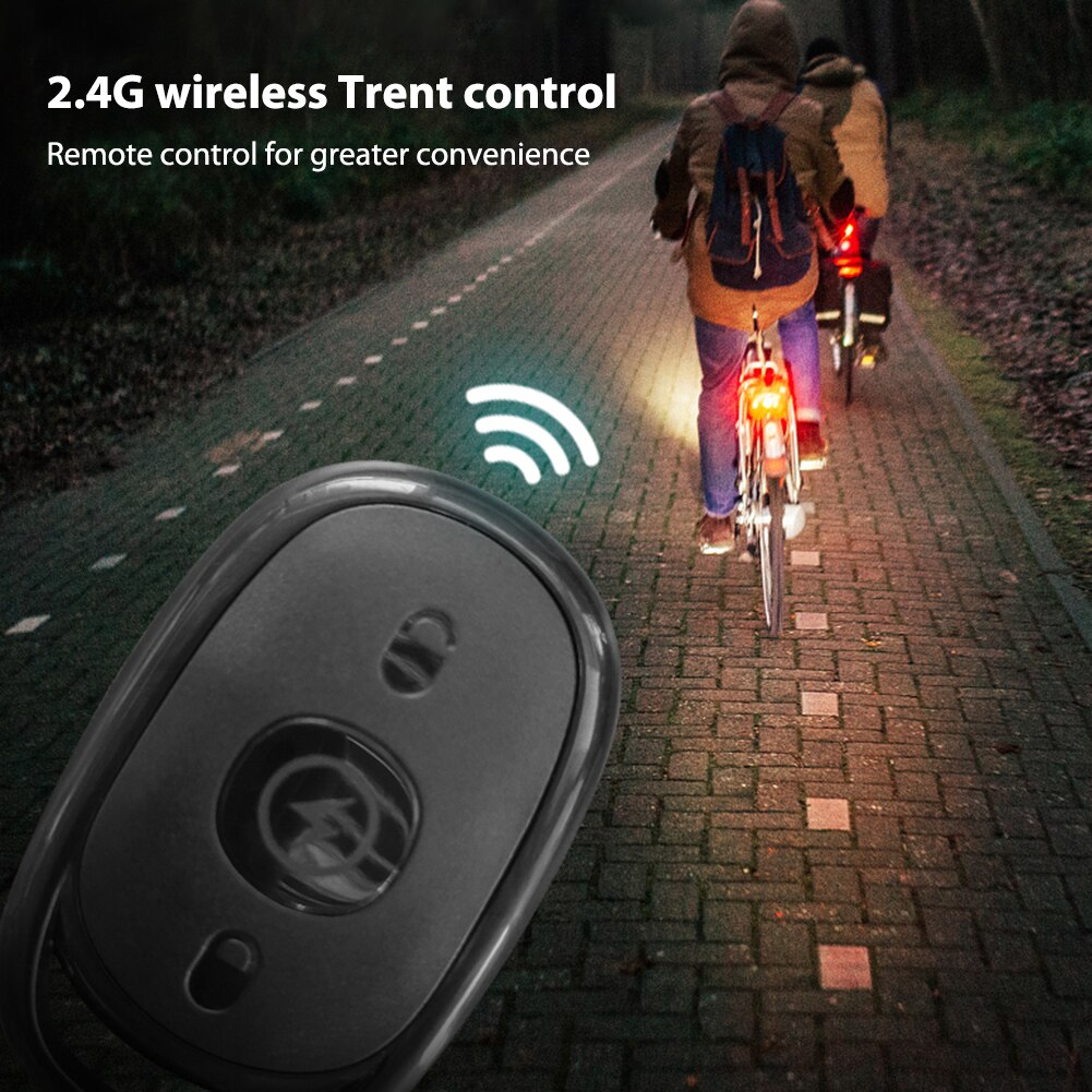 LED lamp - 7 knipper standen - 8 kleuren in één lamp - auto - motor - fietsverlichting - drone - boot - USB oplaadbaar - afstandsbediening - Waarschuwingsverlichting - Decoratie licht
