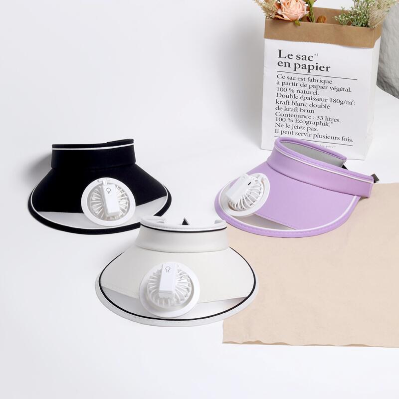 Zonneklep met Ingebouwde Ventilator - Het perfecte zomeraccessoire - Voor mannen, vrouwen, kinderen - USB oplaadbaar - Praktische bescherming