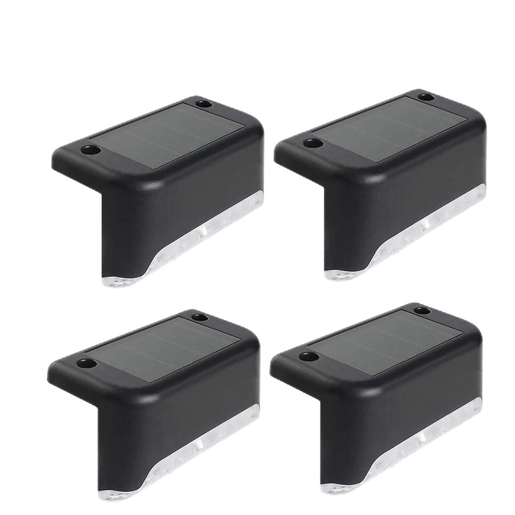 Solar Led Lamp  - 4 stuks - sfeervolle tuinverlichting op zonne Energie - verschillende kleuren - buitenlamp - trap lamp - betaalbaar - IP44 waterdicht