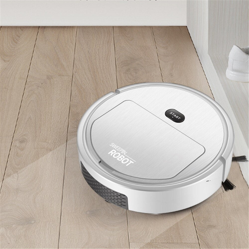 Stofzuiger Robot - mini stofzuiger - nooit meer zelf stofzuigen - handig hulpje in het huis - klein en compact -  schoonmaak robot