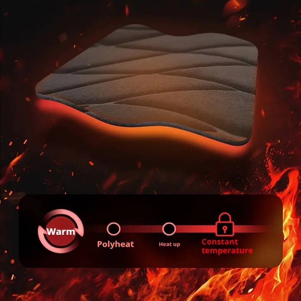 Autostoelverwarmer – 12 volt – lekker warm – voeg luxe toe aan uw auto – 3 kleuren voor elk interieur