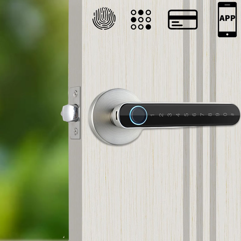 Slim deurslot - deurklink met vingerafdruk - met APP &amp; blueTooth - ultieme beveiliging voor uw huis - kantoor slot - Anti inbraak - elektrisch slot -
