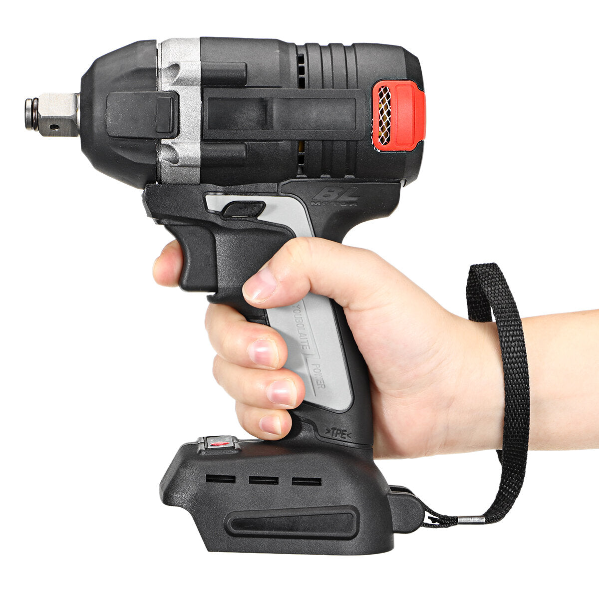 2 op 1 800n.m. borstelloze draadloze elektrische 1/2 sleutel 1/4 schroevendraaier boor voor makita 18v batterij