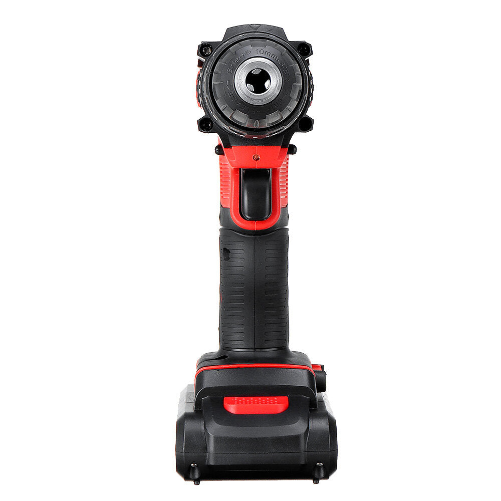 mensela ed-lx1 21v 3-in-1 draadloze boormachine boormachine hammer combo-set dubbele snelheid met led-verlichting 2 stuks 2.0ah batterij