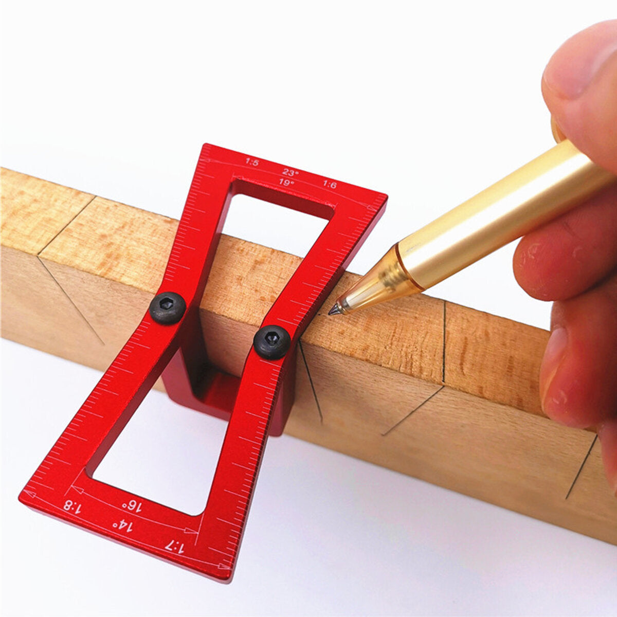 zwaluwstaartmal duurzame marker houtbewerkingsgereedschapmeter voor hardhout naaldhout