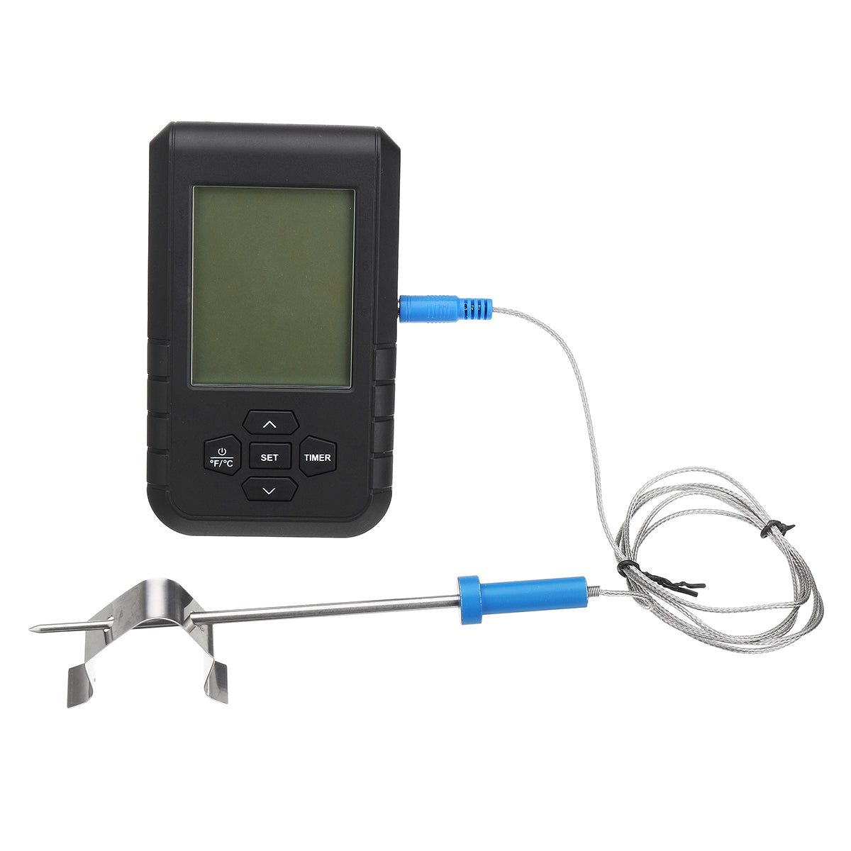 6 stks/4 stks bluetooth barbecue thermometer rvs clip koken gemakkelij