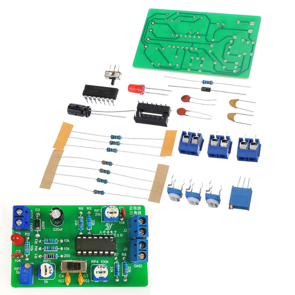 8038 functie signaal generator dhz golfvorm generator kit elektronische dhz productie onderdelen