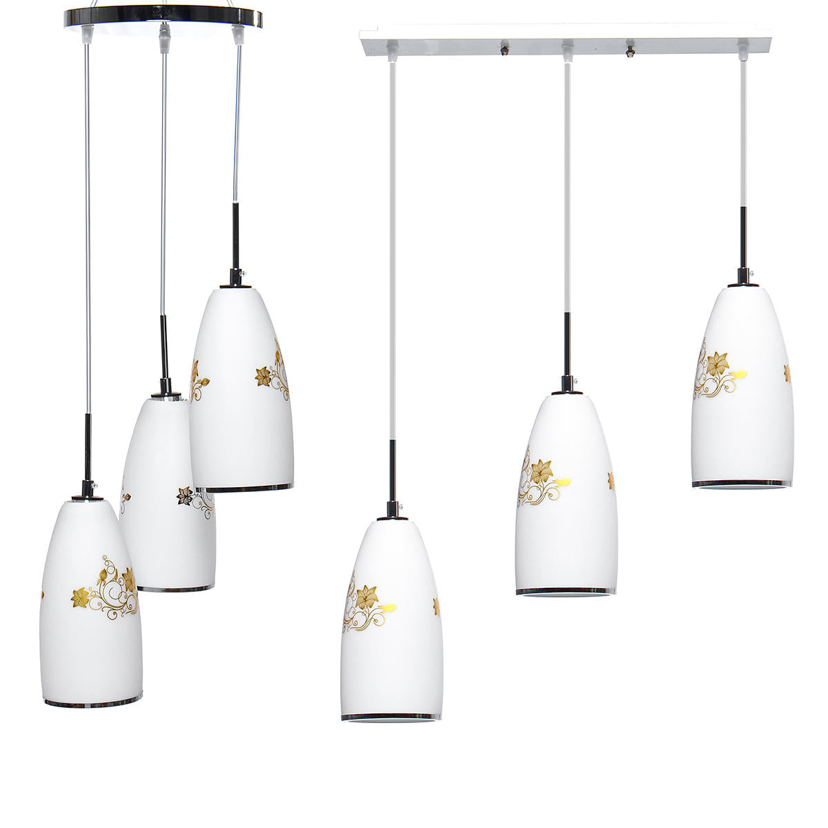 Hanglampen voor buiten, boerderij buiten kroonluchter veranda armatuur zwart metaal met helder glazen bol aluminium kooiframe, buitenlantaarn voor tuinhuisje, entree, terras Change for the better