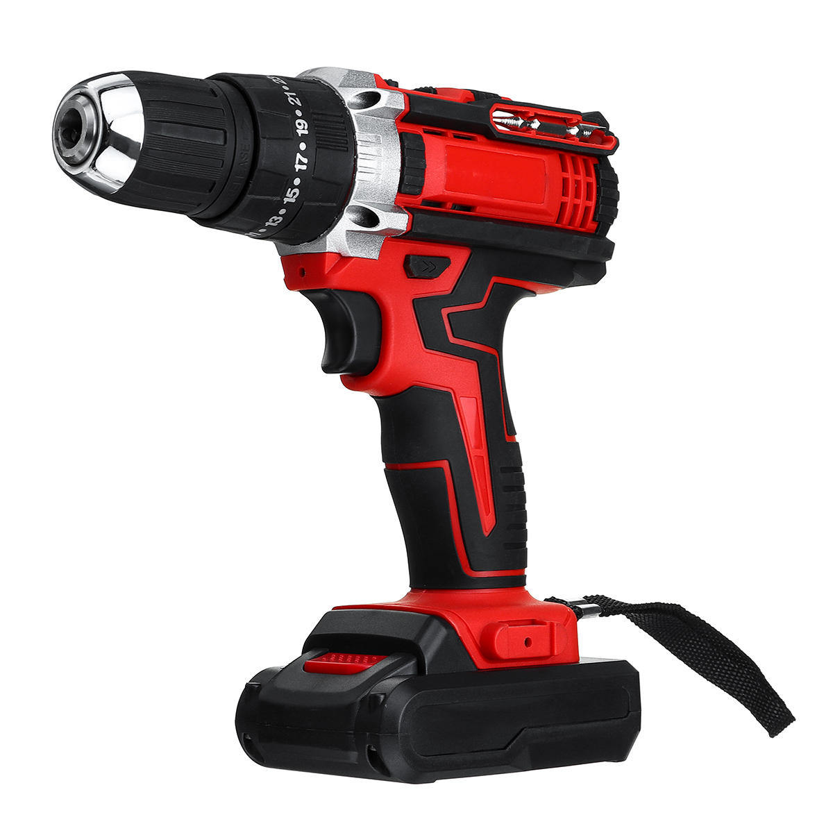 48v 50-60hz elektrische boor 18 gear koppel boormachines vooruit/achteruit schakelaar 25-28nm boorgereedschap