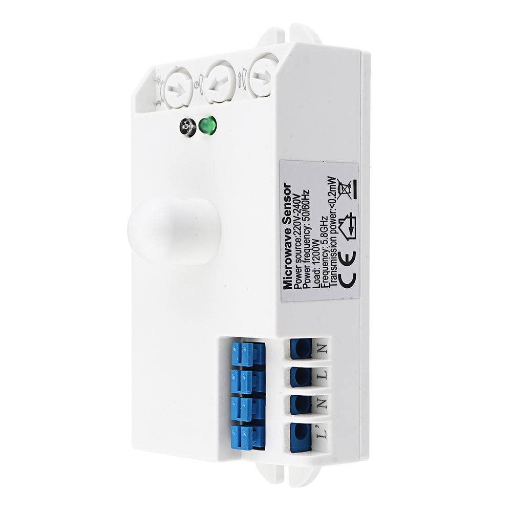 human inductieve sensor schakelaar microwave module ac220v-240v trap gang led lichten verstelbare afstand