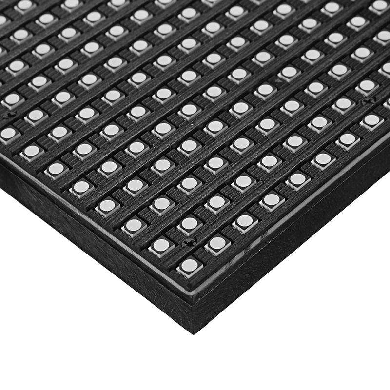 16x32 colorful multifunctionele klok muziek spectrum led-verlichting display gemonteerd dot matrix board