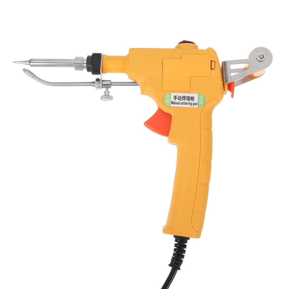 220v eu-stekker 480 ~ 600℃ legering + kunststof interne warmte / externe warmte handmatig soldeerboutgereedschap voor tin