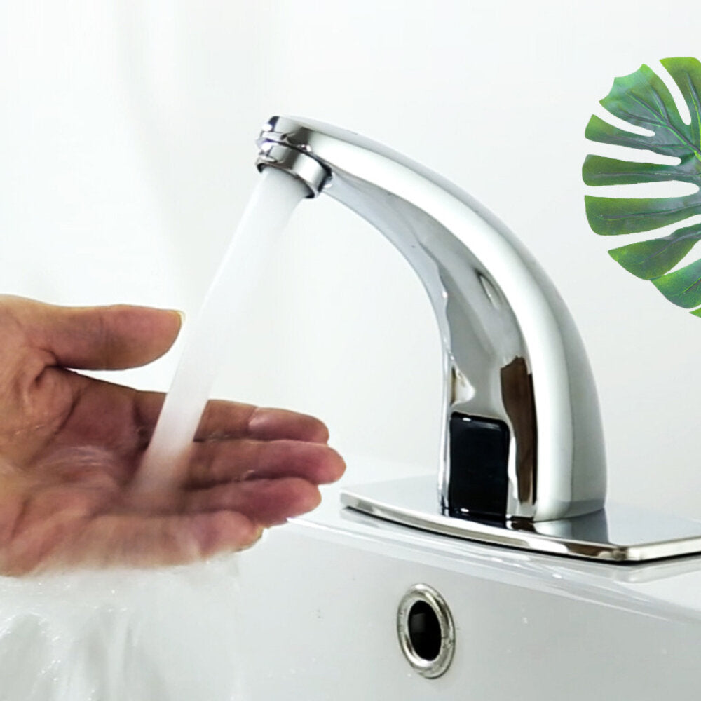 LONHEO Infrarood Automatische Keukenkraan Koud en Warm Water