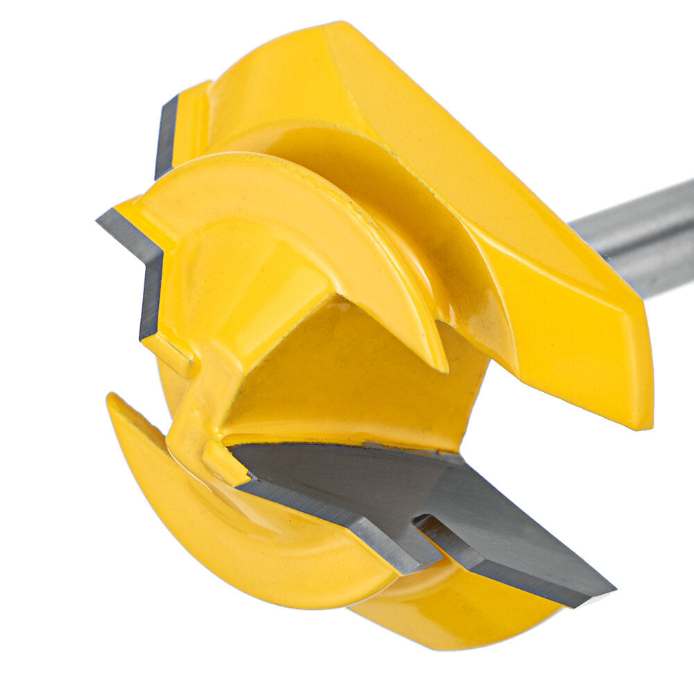 1/4 inch 6.35 / 8mm schacht 45 graden lock mitre router bit tenon frees houtbewerking tool voor hout gereedschap
