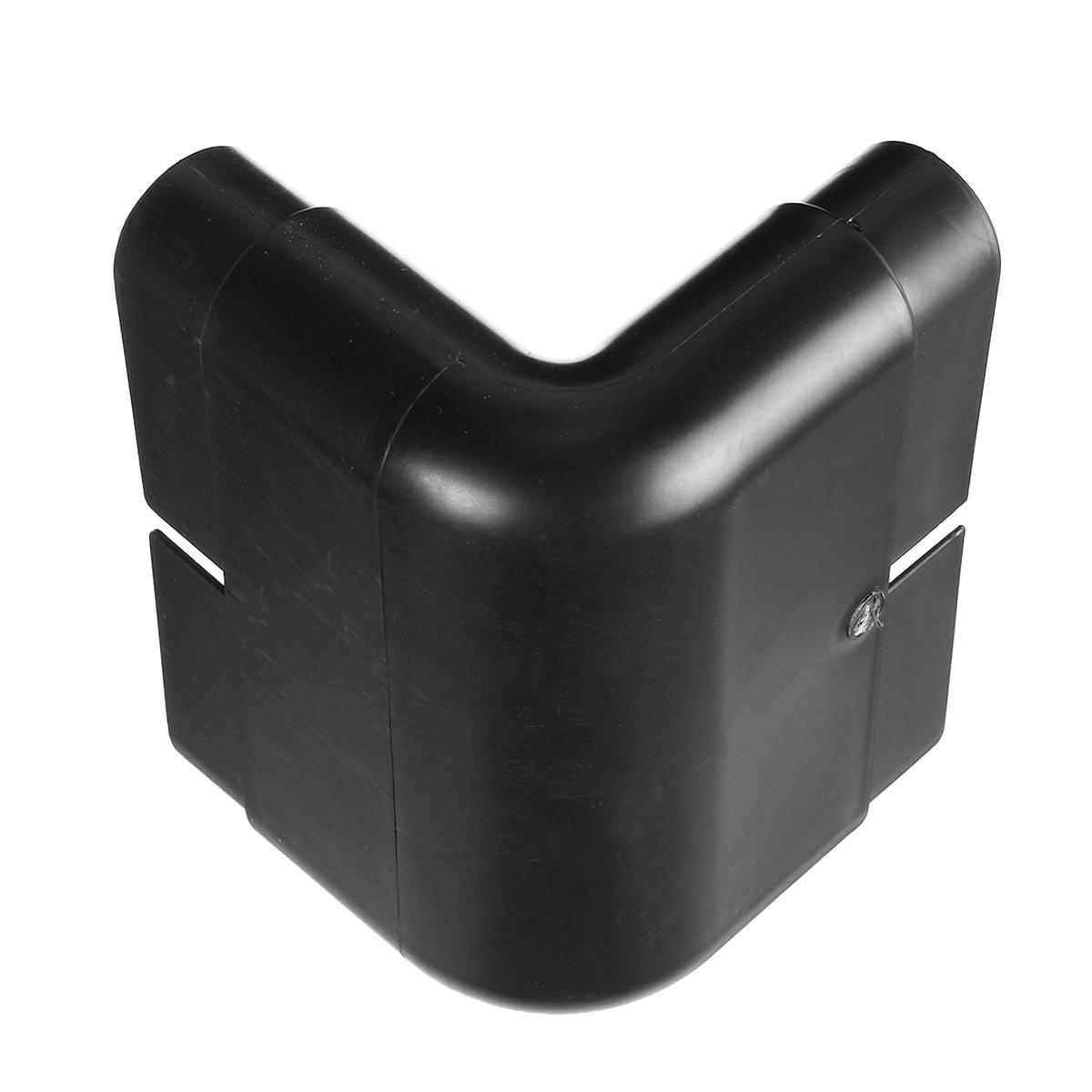 pvc-ventilatiesysteem milieubescherming 90° gebogen pvc-buisconnector 132x30 mm