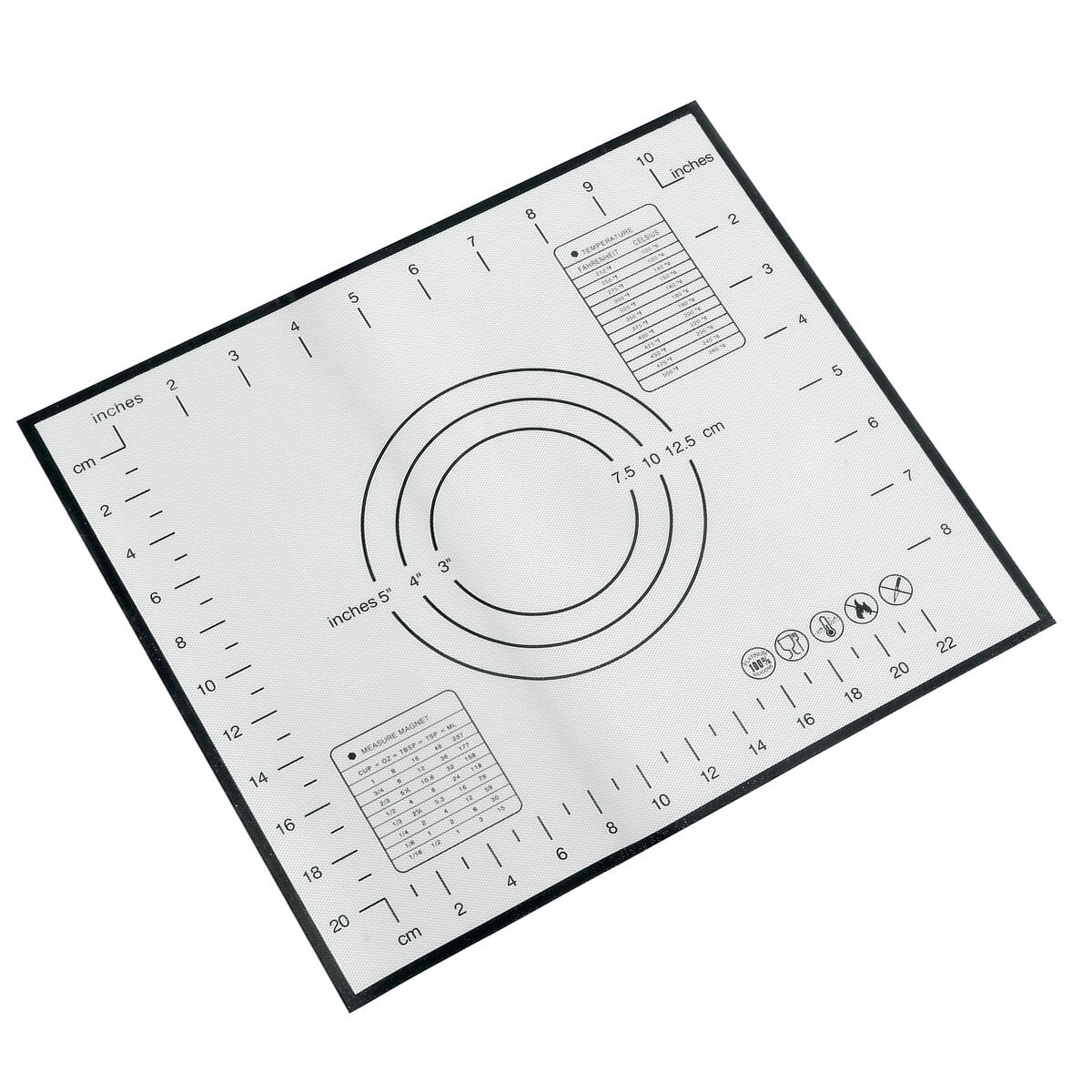 deeg rolling silicone pad gebak mat bakvormen liner bakmat non-stick tool