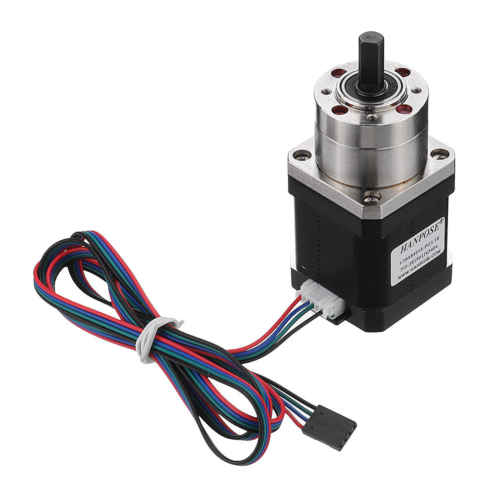 hanpose 17hs8401s-pg nema 17 extruderwielstappenmotor 42 motorverhouding planetaire tandwielstappenmotor