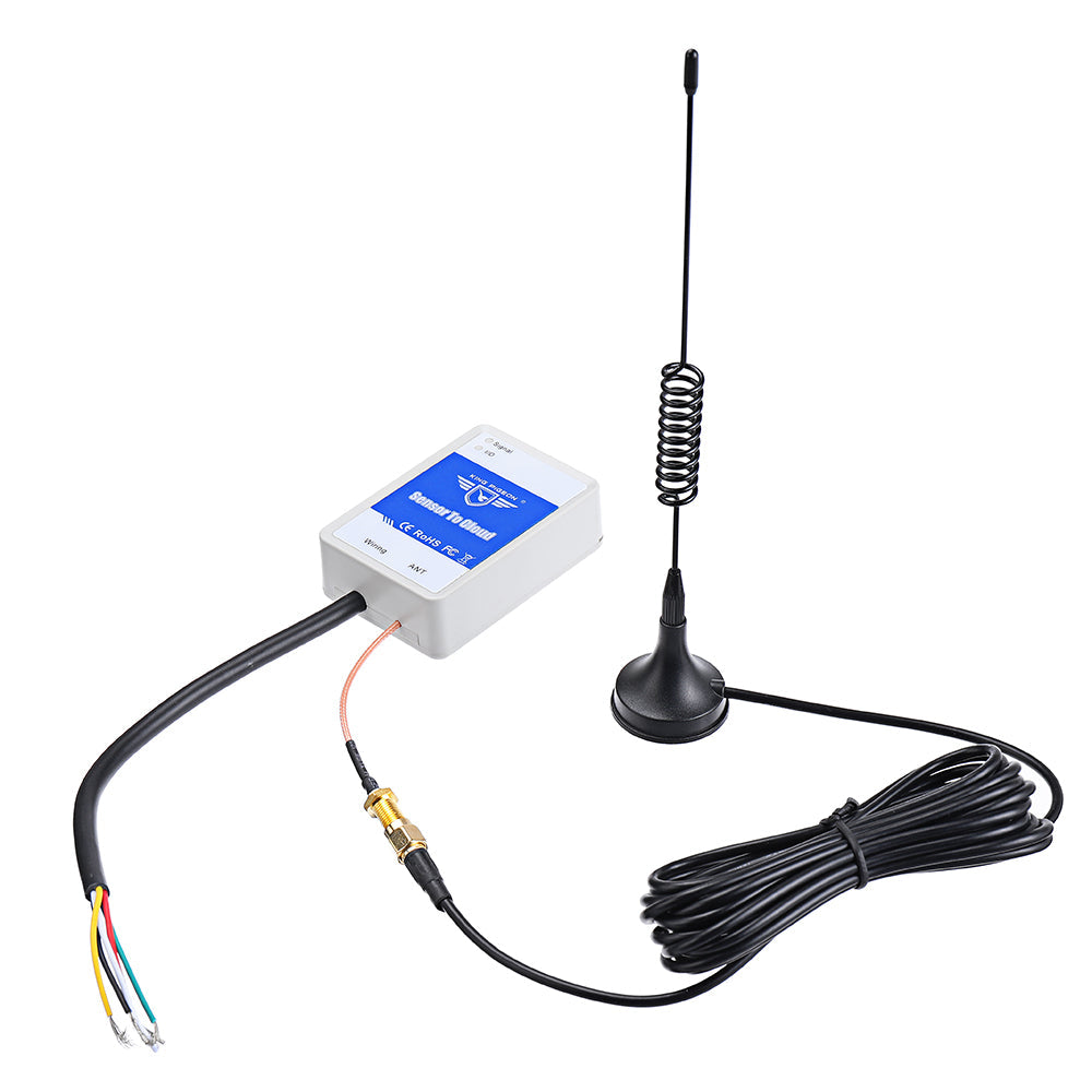 king pigeon iot 105 + ds18b20 gsm/gprs modbus rtu over tcp 1-weg ds18b20 temperatuursensor ingangssensor naar cloud-apparaat