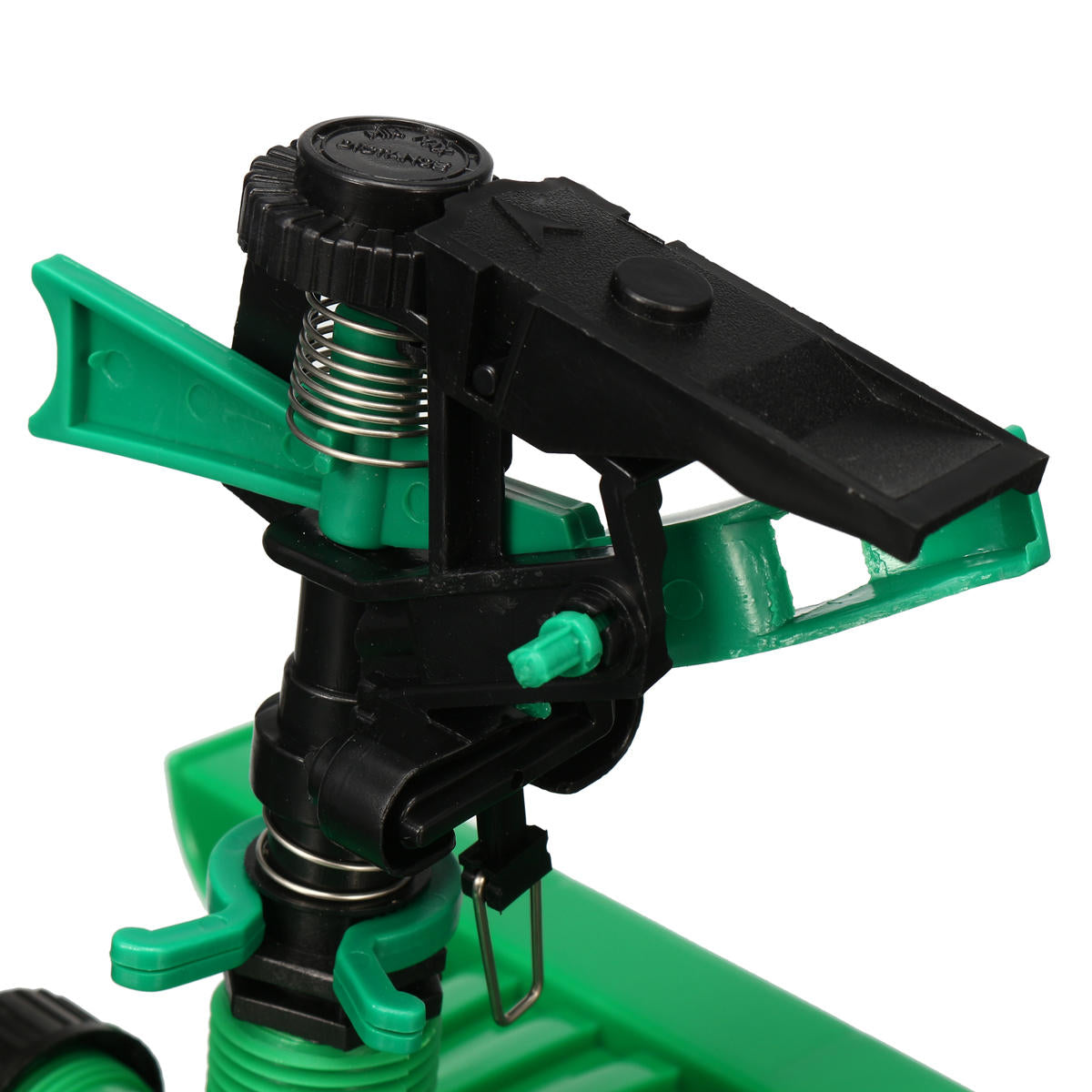h basis plastic auto roterende gazon sprinkler tuin gazon plant gras watering tool