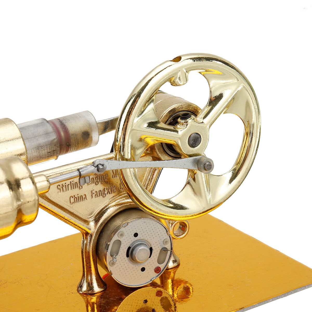 1 stuks 16 x 8.5 x 11 cm physical science dhz kits stirling engine model met onderdelen