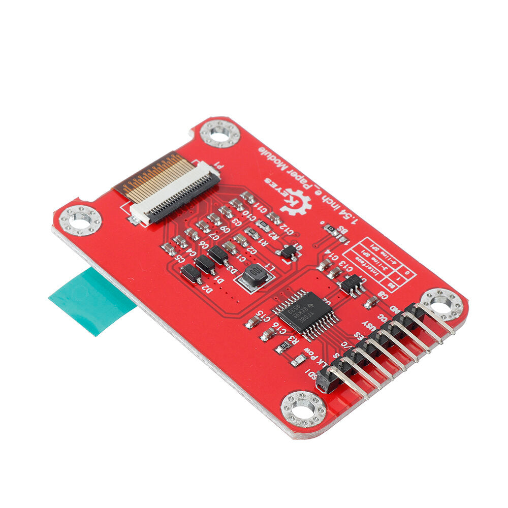 1.54 inch elektronische flexibele inkt scherm display module zwart en wit dual color e-parper oled