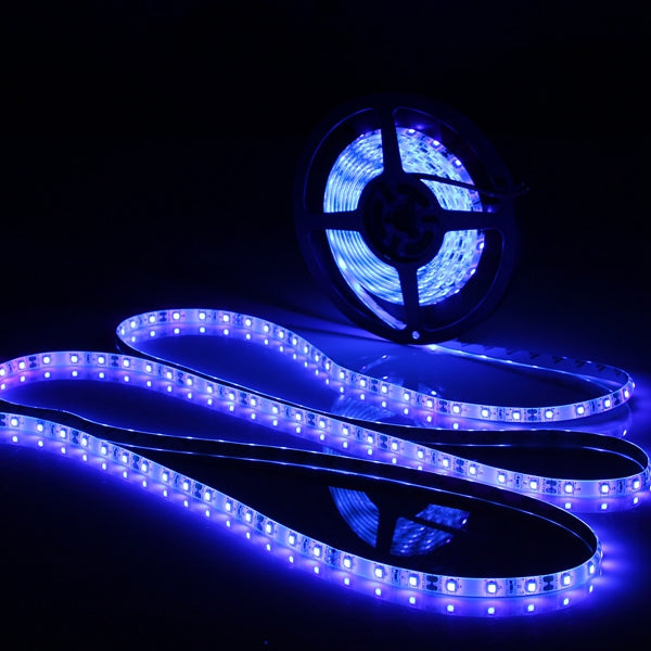 0.5/1/2/3/4/5m smd3528 paars waterdichte led-strip licht blacklight voor indoor outdoor dc12v