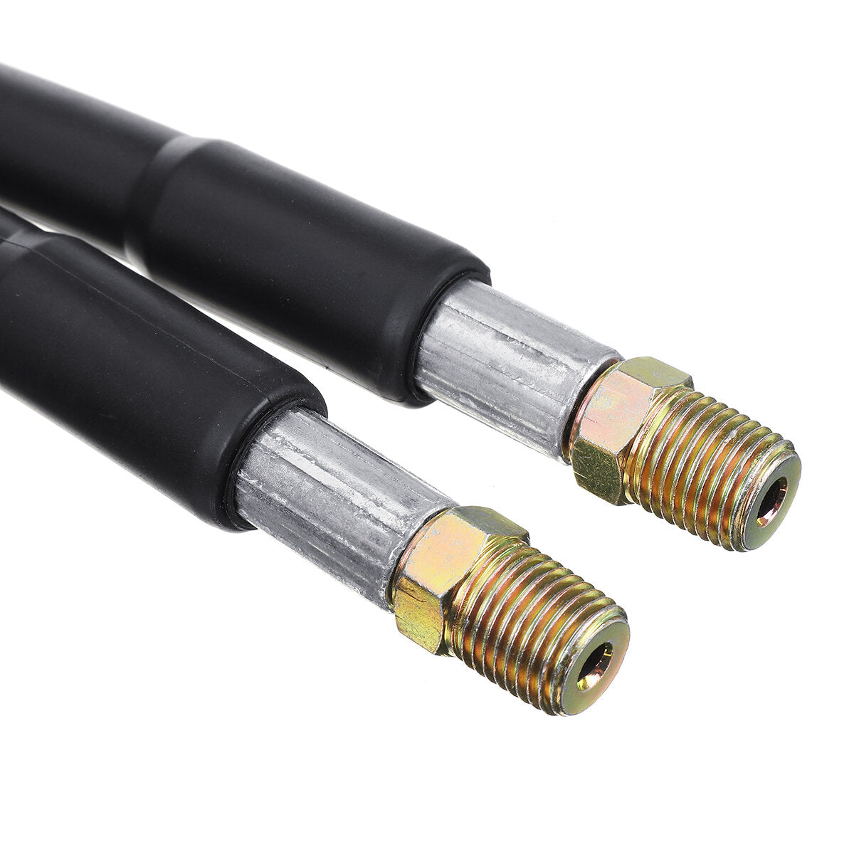 5-30 m 1/4  m-npt slangafvoerleiding en afvoersproeierset met rioolmondstuk en adapter