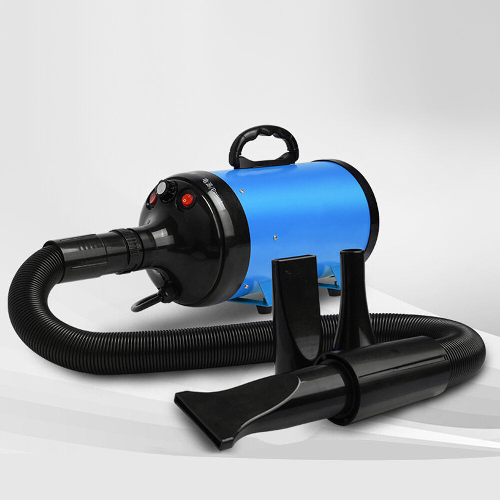 jase pd-9001 2200w hondenföhn elektrische blower warme wind kattenpoten verzorging elektrische machine met 3 sproeiers traploos verstelbaar vanaf xiaomi youpin dierbenodigdheden