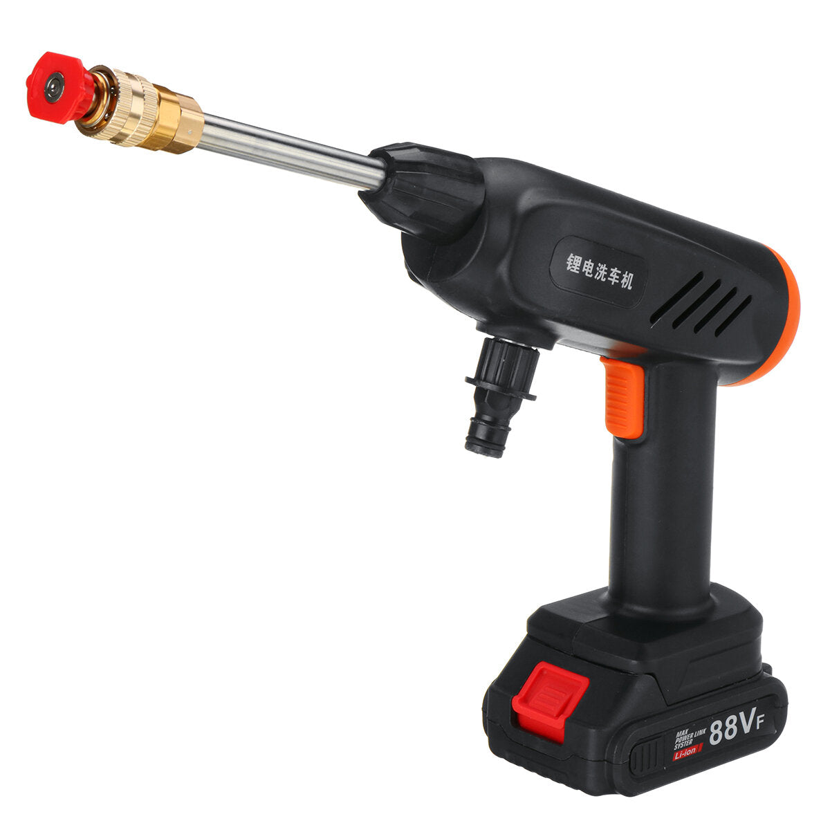 draadloze hogedrukreiniger auto wasmachine water cleaner spuitpistolen w/geen/1/2 batterij voor makita