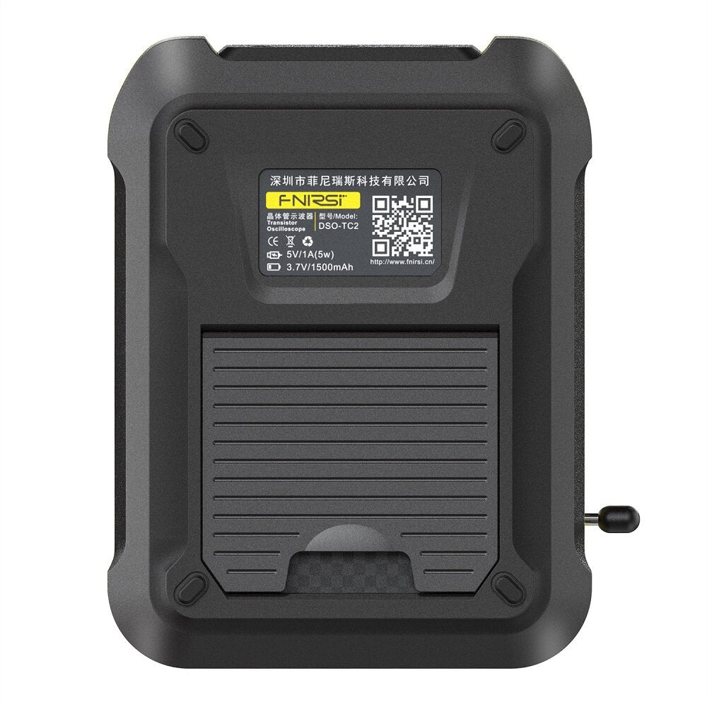 fnirsi dso-tc2 handheld digitale oscilloscoop lcr-meter grafisch display transistortester 2.4-inch tft kleurenscherm led-achtergrondverlichting voor autoreparatie reparatie van apparaten
