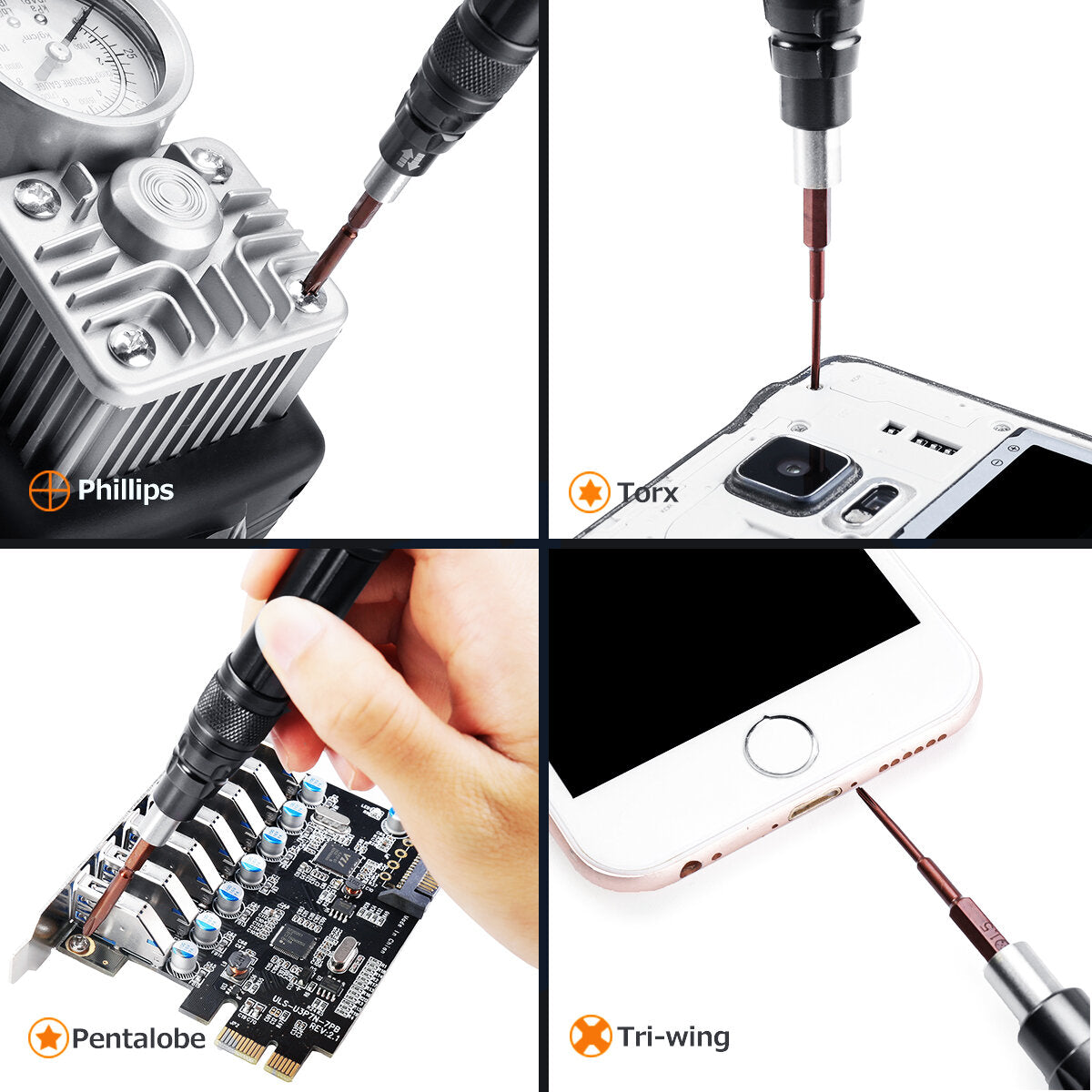 baban 24 in 1 precisie schroevendraaier set schroevendraaier combinatie voor iphone computer notebook demonteren horloge reparateur