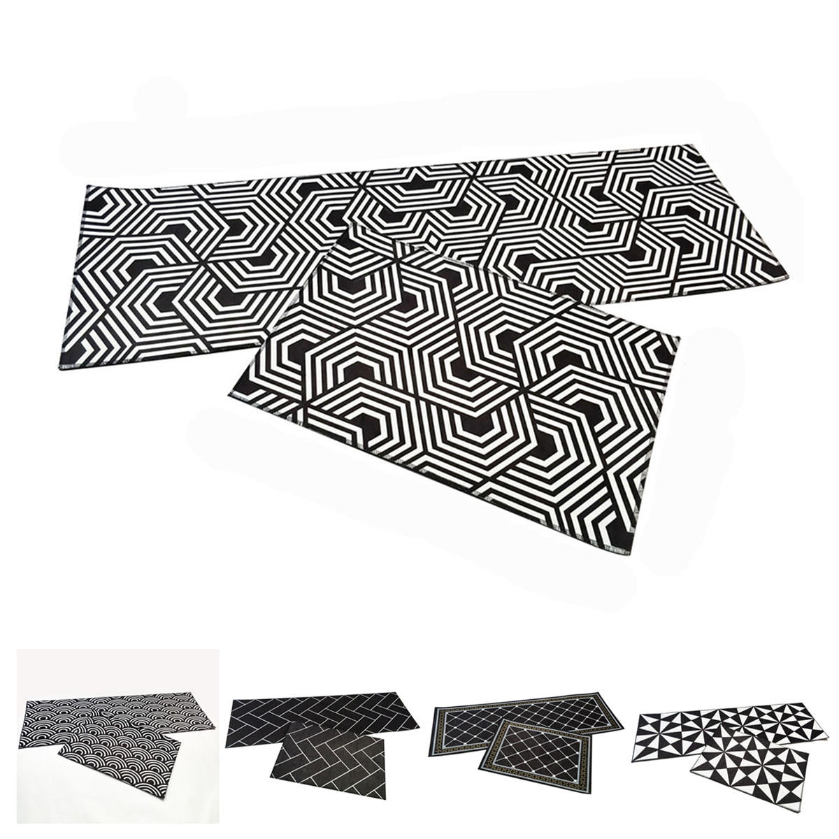 2 stuks huis keuken vloermat antislip loper anti vermoeidheid tapijt set