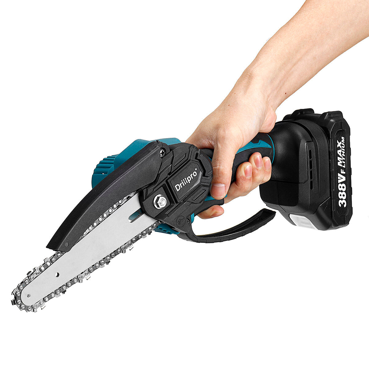 1200w 4in/6in elektrische zaag draadloze mini oplaadbare kettingzaag houtsnijder fit makita