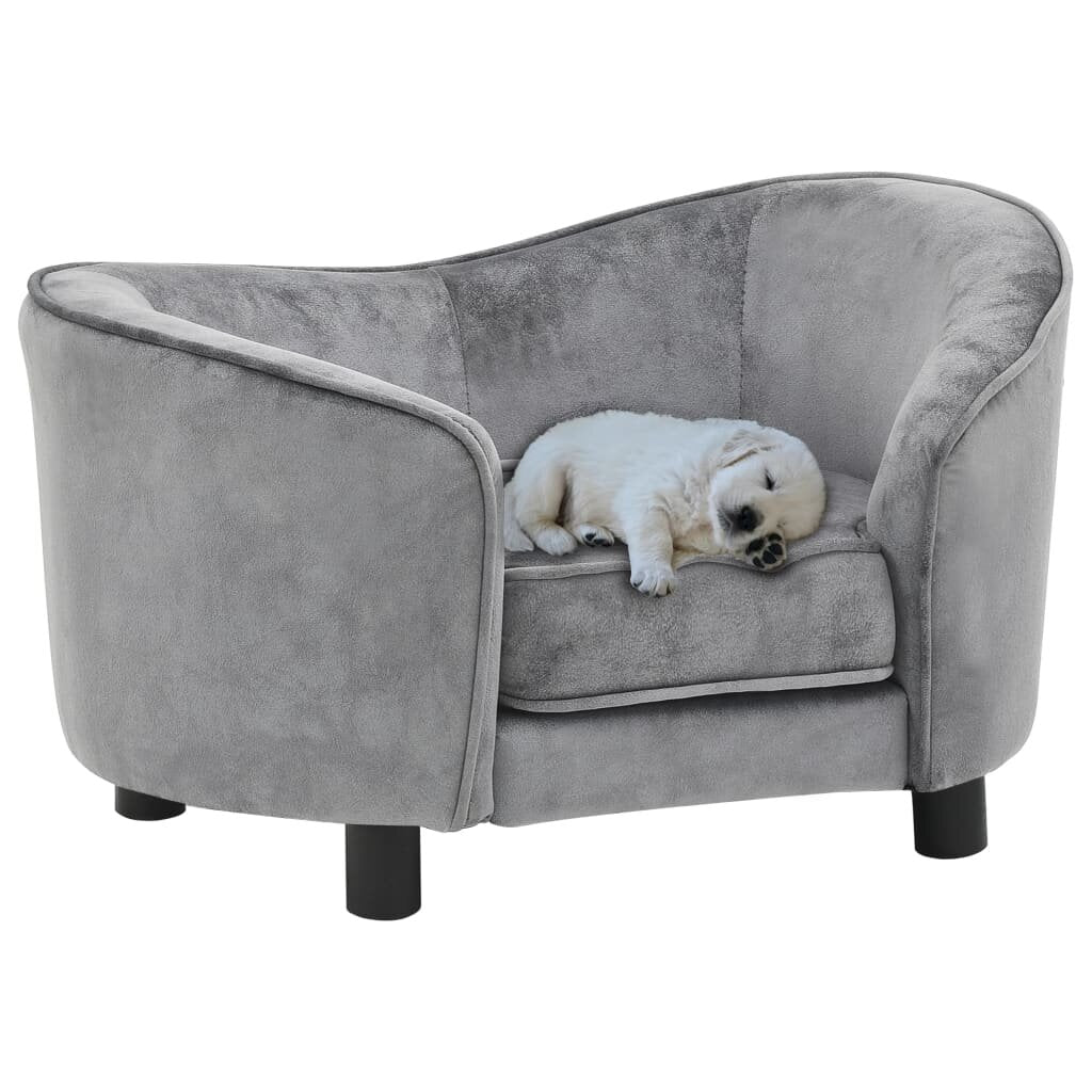 hondensofa grijs 27.2 x19.3 x15.7 pluche