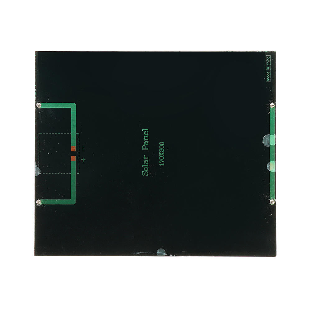 6v 6w mini monokristallijn silicium zonnepaneel fotovoltaïsch paneel