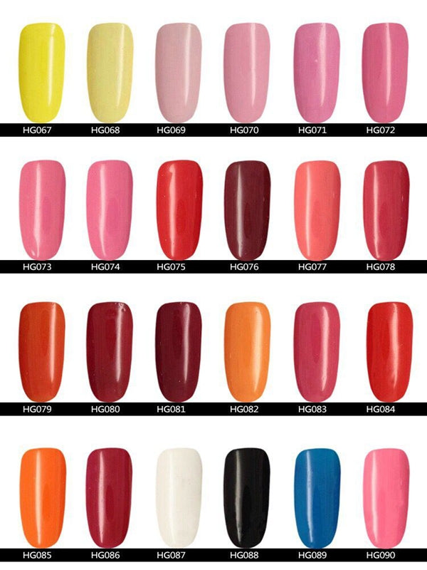 15ml soak off uv gel nail art polish varnish