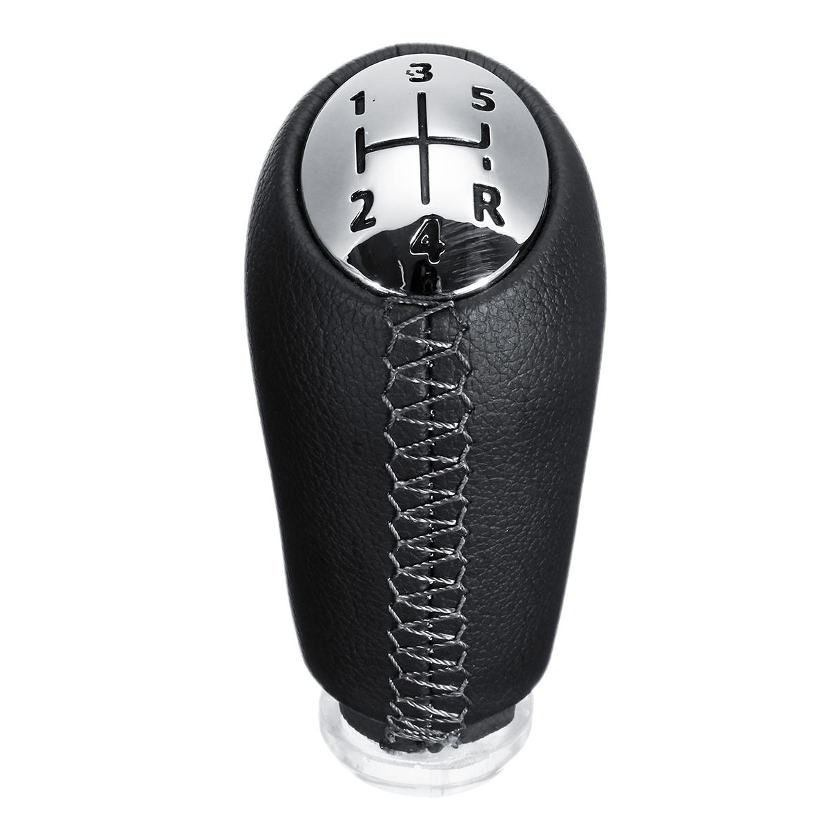 5 speed pookknop pu leer voor renault laguna megane 2 clio 3 03-09 kangoo 2009