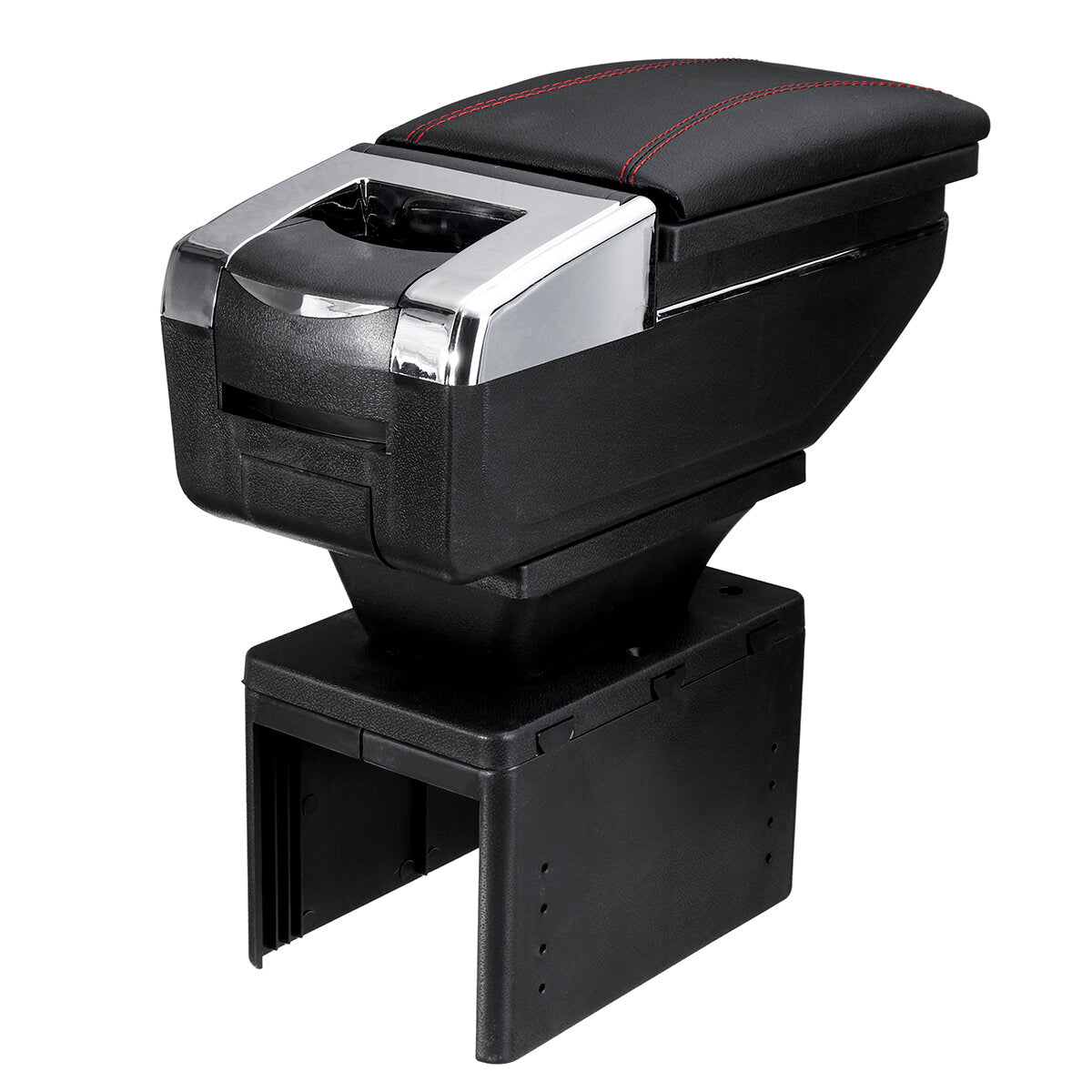 50 * 19 * 22cm universele armleuning autoarmsteun middenconsole draaibare pu lederen opbergdoos