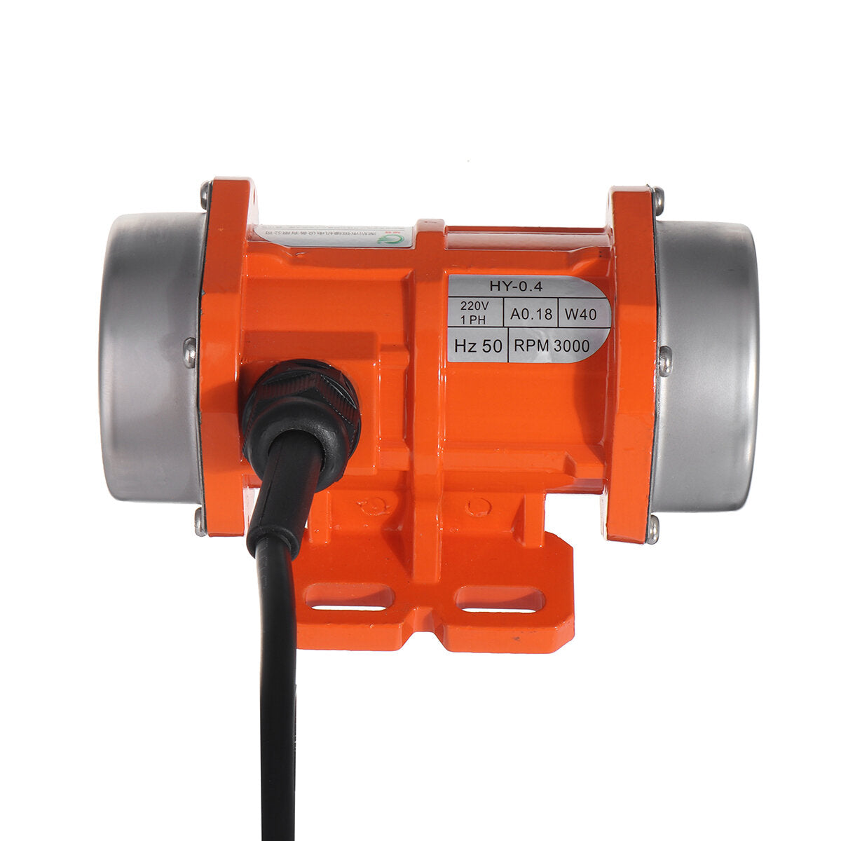 20/40/60w beton vibrator trillingen motor 220v 3000rpm eenfase aluminiumlegering voor shaker tafel vibrerende