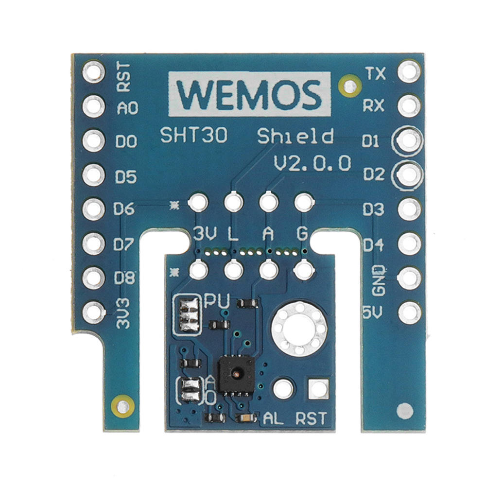 3 stuks wemos sht30 shield v2.0.0 sht30 i2c digitale temperatuur- en vochtigheidssensormodule voor d1 mini