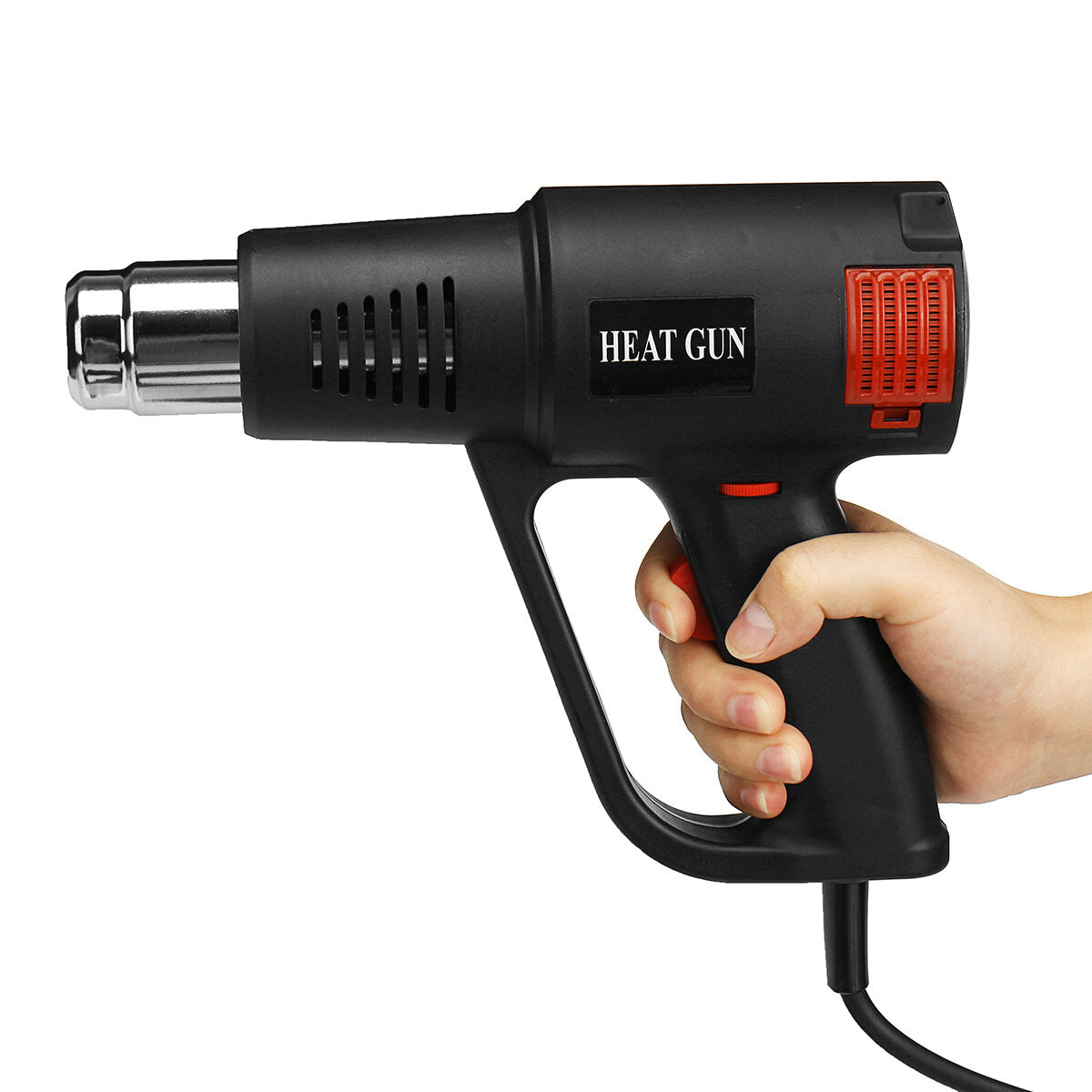 2000w 60-600℃ beroep elektrische heteluchtpistolen 2 speed warmte variabele hetelucht power tool föhn voor solderen