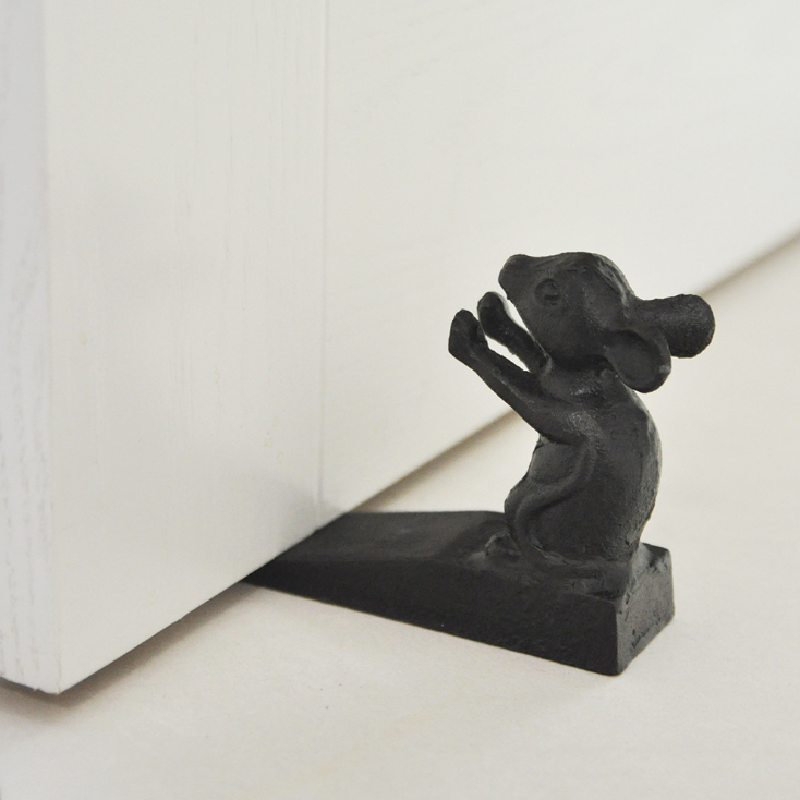 gietijzeren deurstop decoratieve rustieke deurstopper stop voor thuis. slaapkamer. bad en buitendeuren