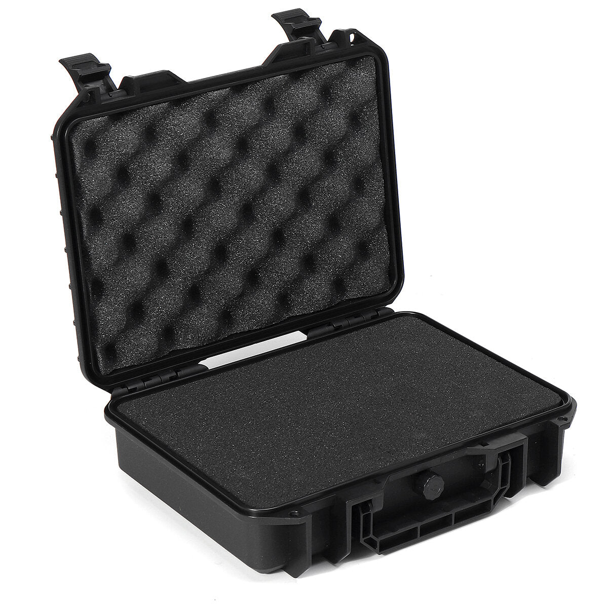 280*240*130mm waterdichte hand carry tool case bag opbergdoos camera fotografie w/spons