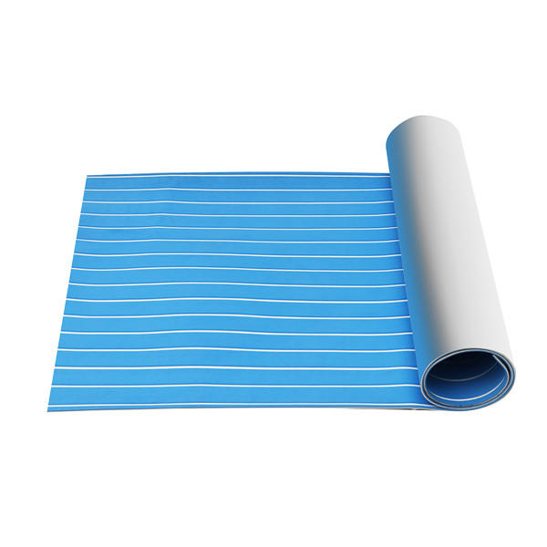 90x240cm blauw met wit eva-schuim teak boot vloerplaat jacht synthetisch teak decking pad
