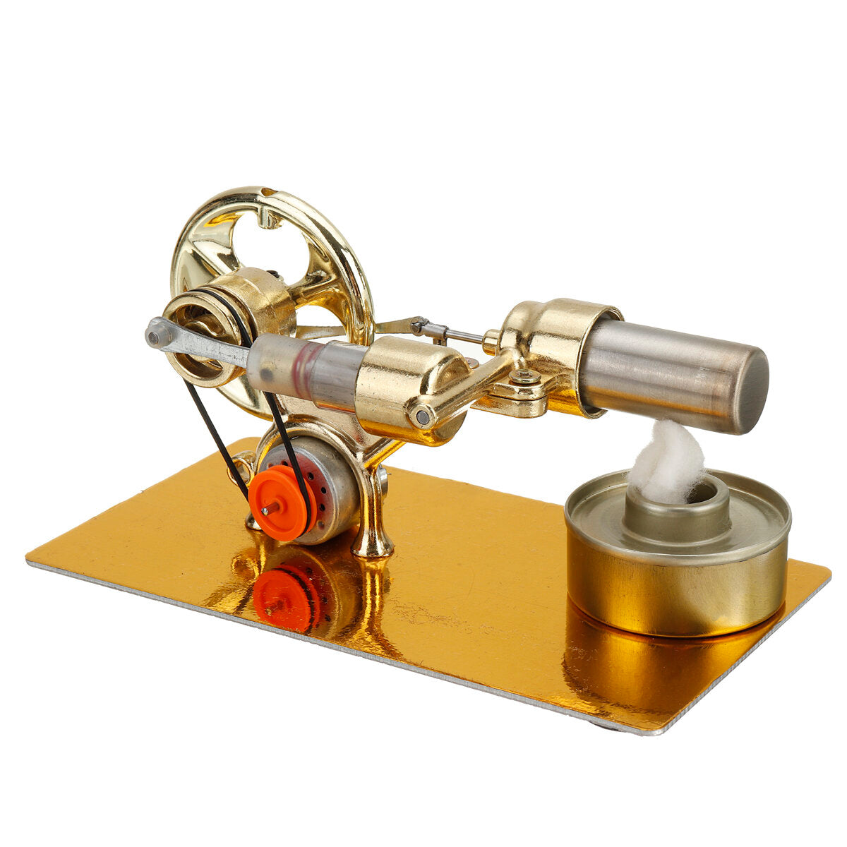 1 stuks 16 x 8.5 x 11 cm physical science dhz kits stirling engine model met onderdelen