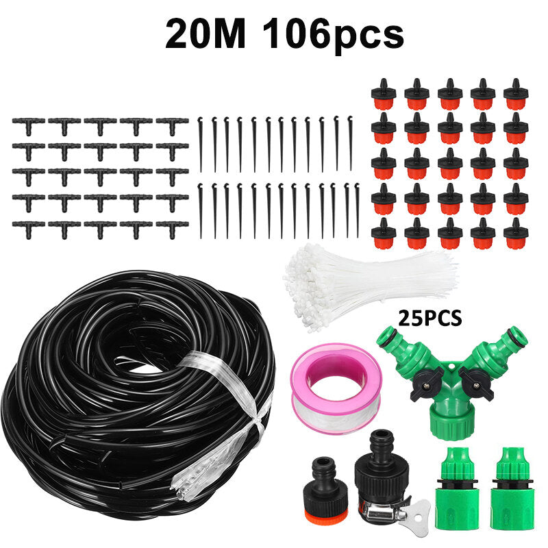 8/20/30/40m tuin automatische druppelirrigatie set verstelbare dhz irrigatie kit