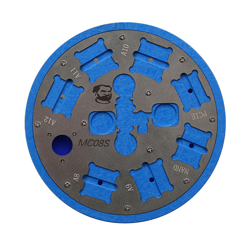 monteur mc08s stereo microscoop base vingerafdruk reparatie positionering opening tool voor iphone 6/6s/6p/7/7p/8g/8p a8-a12