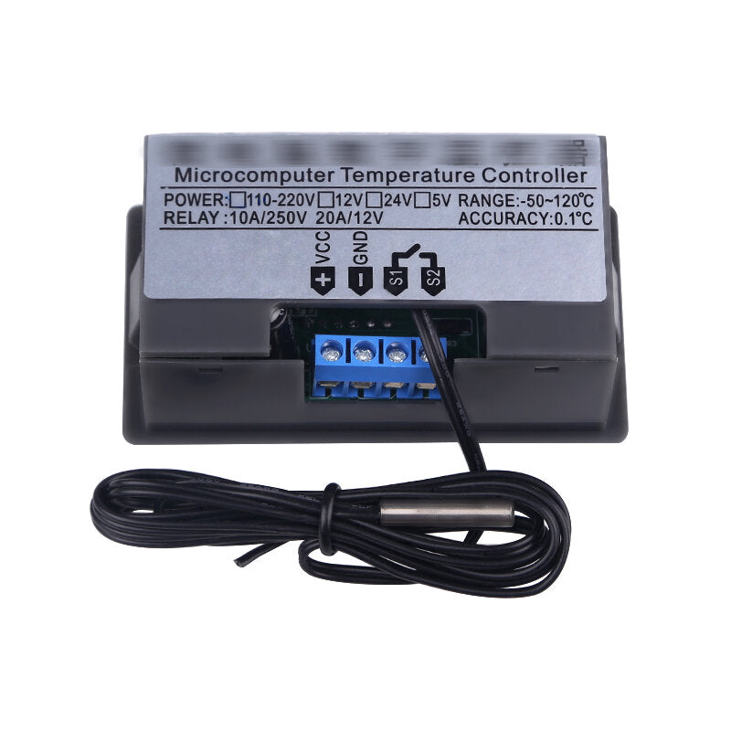 5 stuks dc12v temperatuurregelaar digitale display thermostaat module temperatuurschakelaar micro temperatuurregeling board